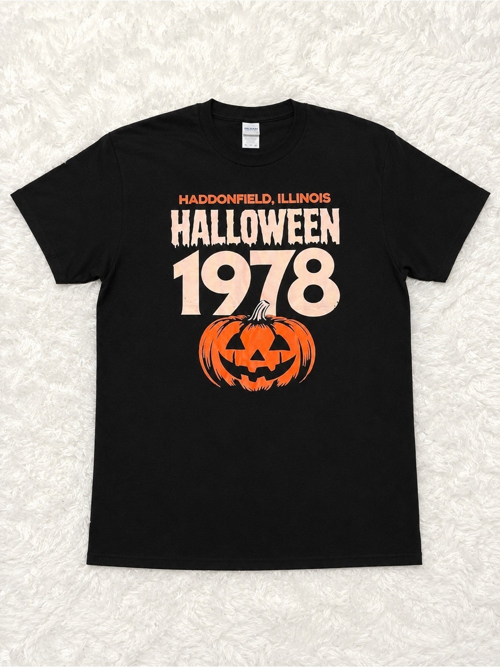 Halloween Michael Myers Black Graphic Tee